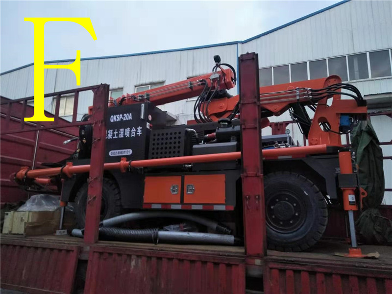 混凝土泵 青科重工 濕噴臺(tái)車(chē)