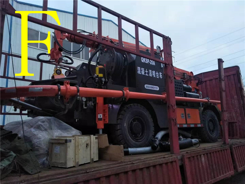 混凝土泵 青科重工 濕噴臺(tái)車(chē)