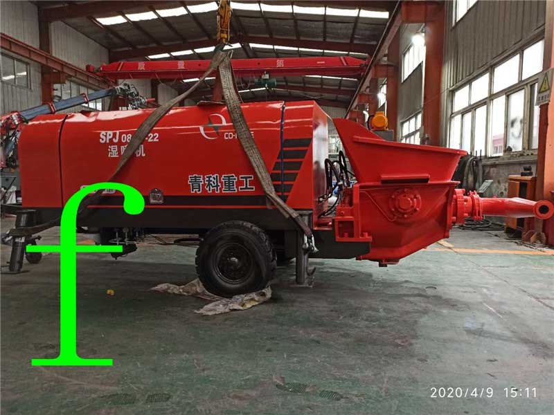 混凝土泵 青科重工 濕噴機