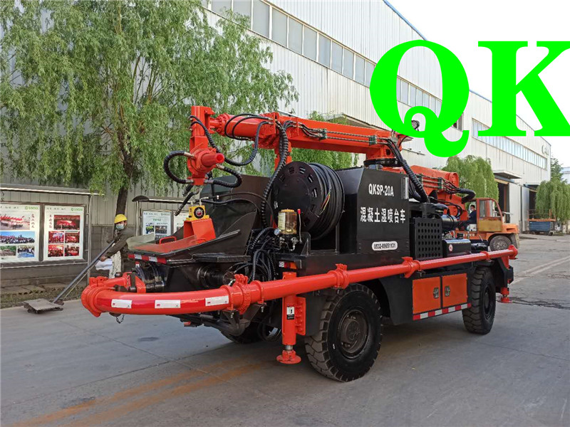 混凝土泵 青科重工 濕噴臺(tái)車