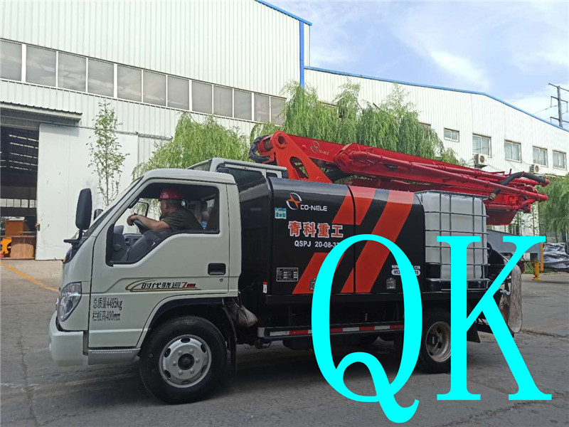 混凝土泵 青科重工 濕噴臺車