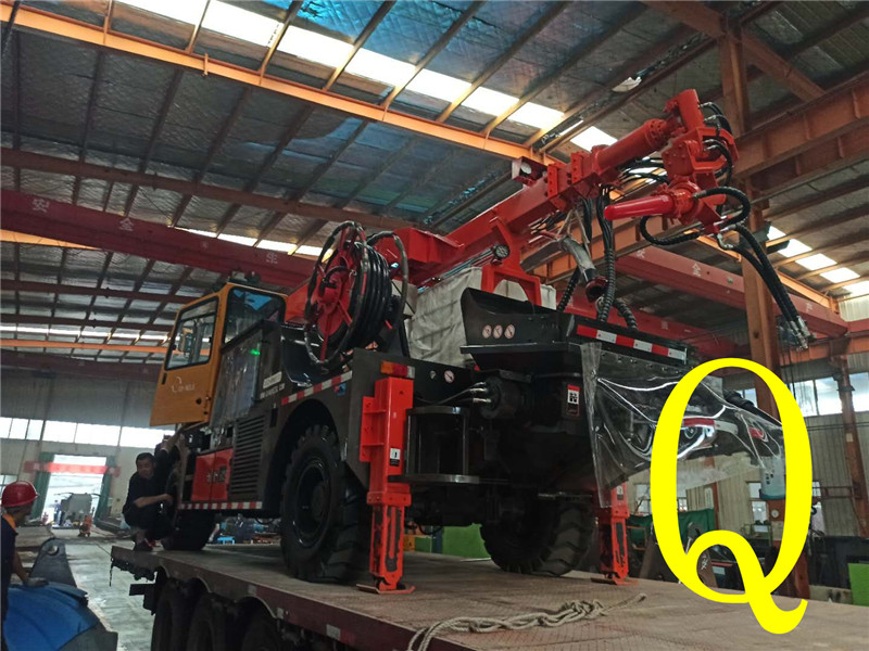 混凝土泵 青科重工 濕噴臺車