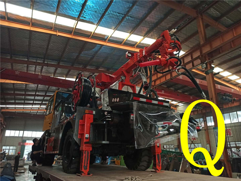 混凝土泵 青科重工 濕噴臺車