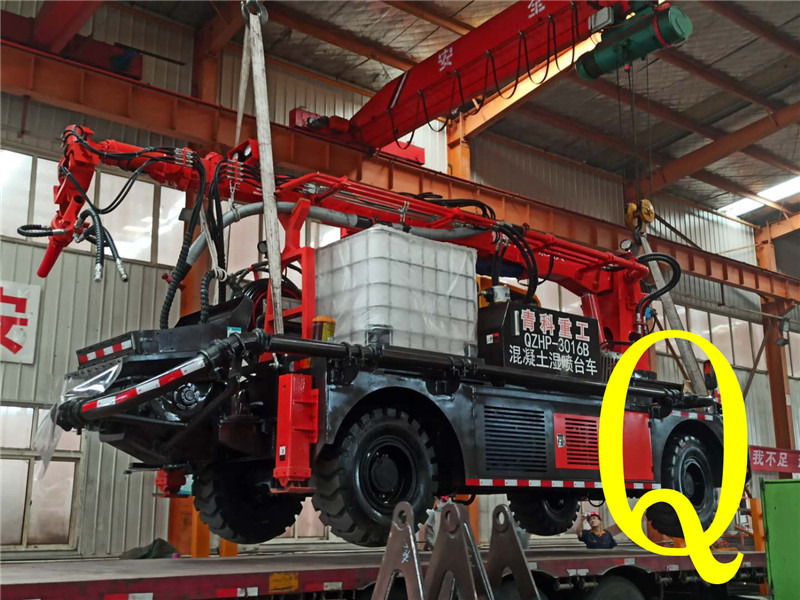 混凝土泵 青科重工 濕噴臺(tái)車(chē)