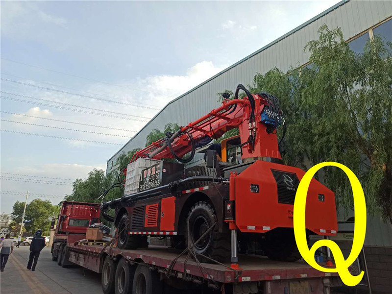混凝土泵 青科重工 濕噴臺車 混凝土泵 青科重工 濕噴臺車
