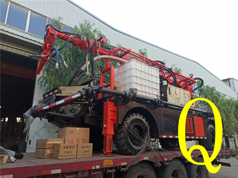 混凝土泵 青科重工 濕噴臺車 混凝土泵 青科重工 濕噴臺車