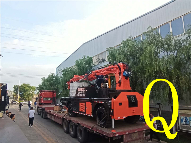 混凝土泵 青科重工 濕噴臺車